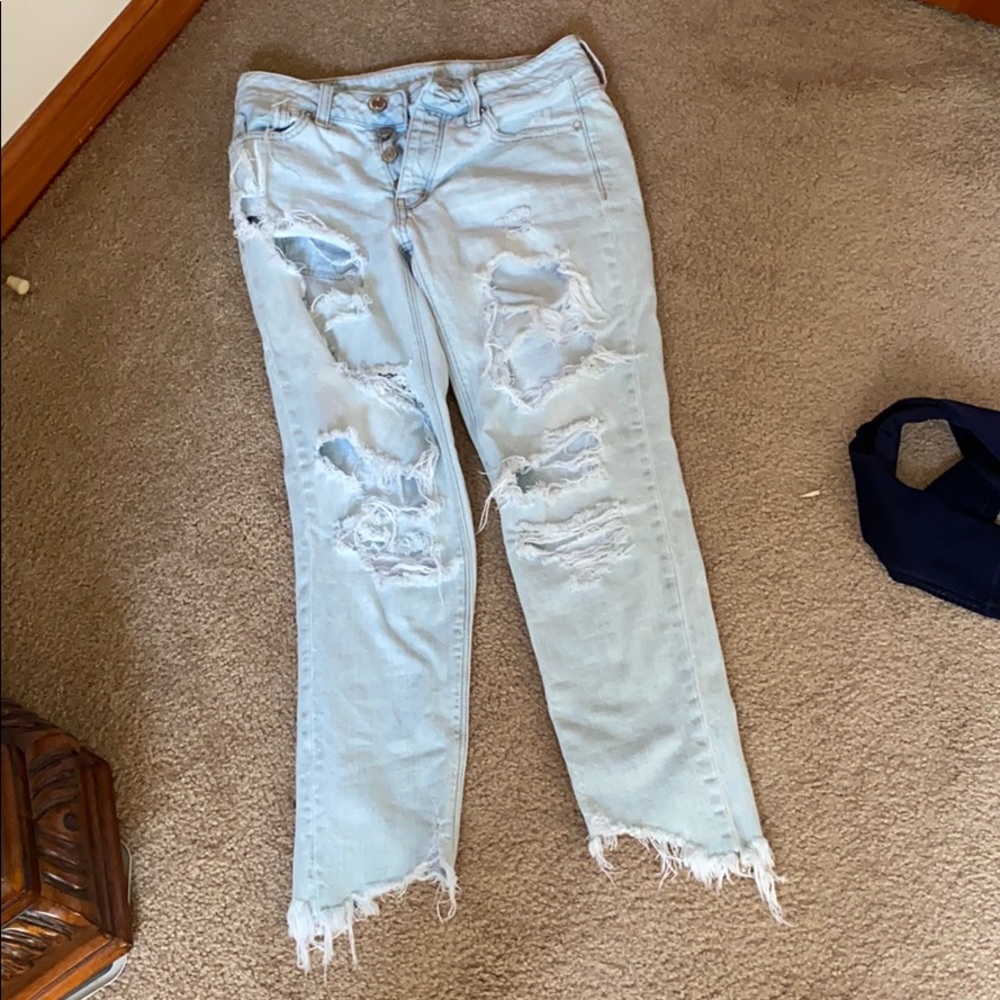 AE ripped jeans